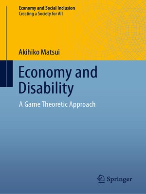 cover image of Economy and Disability